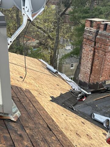 Stripping The Old Shingles