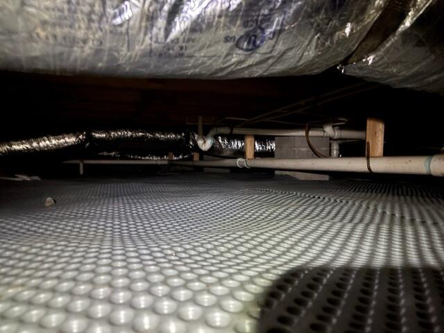 Drainage Matting Installed