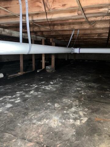 Damp Crawl Space