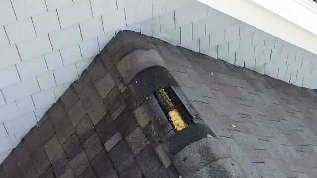Damaged Roof Vent