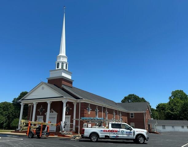 Church Steeple Cleaning in Williamston, SC