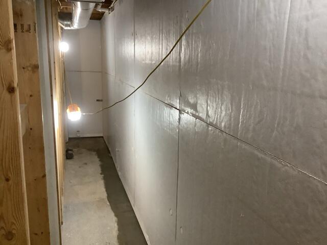 Waterproofing System from Wall to Floor and Drainage