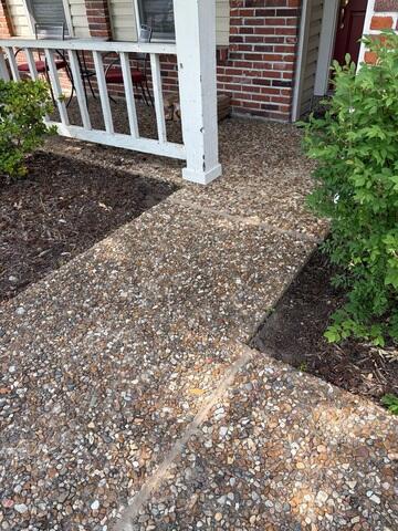 Leveled and Sealed Sidewalk