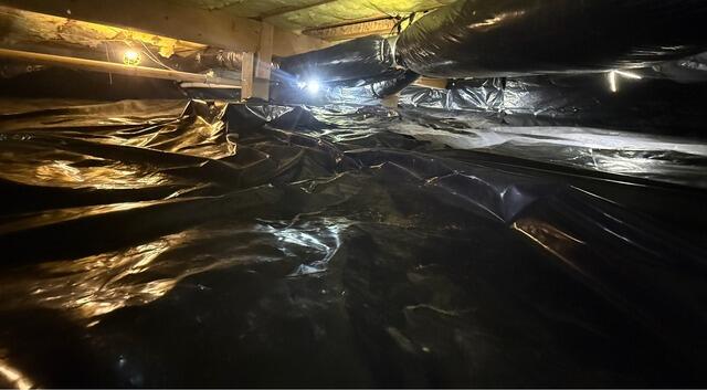 Waterproofing With Our Pipe, Pump, Plastic System!