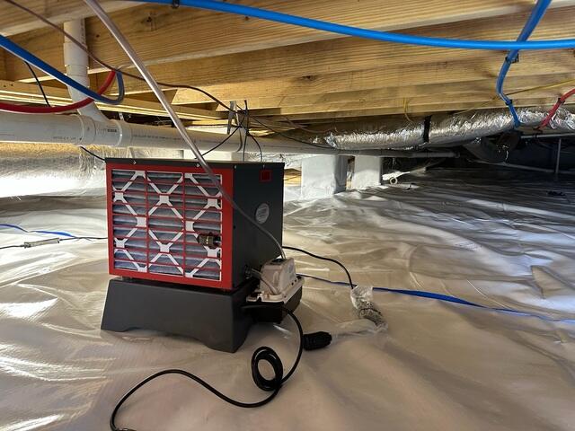 The SaniDry Sedona Dehumidifier