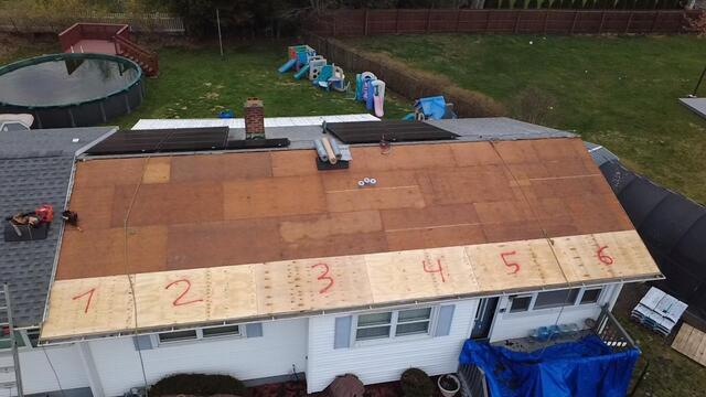 New decking