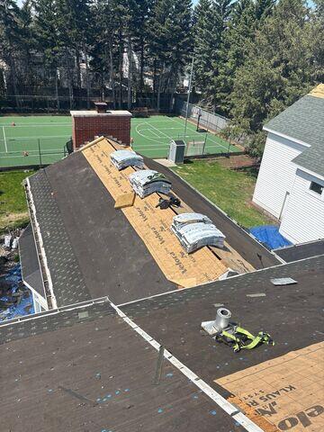 Shingle installation