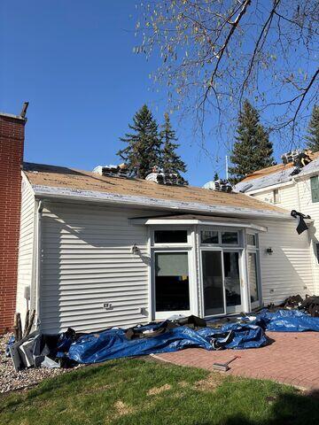 Underlayment is almost finished