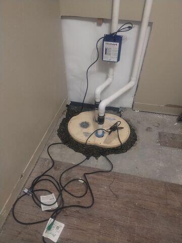 TripleSafe Sump Pump Installation