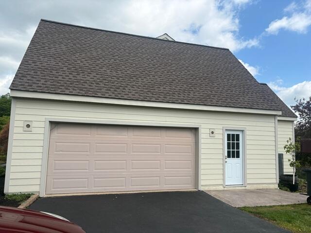 Garage before
