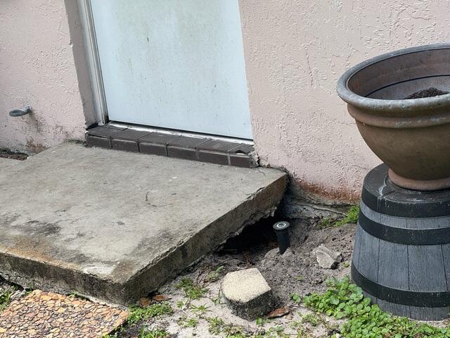 Soil Erosion Beneath Concrete