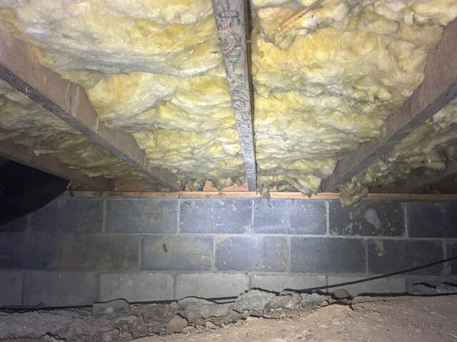 Dirty, Dark Crawl Space At Risk