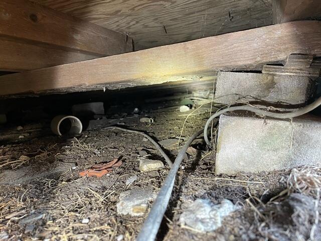 Sloping and Damaged Floor Joists