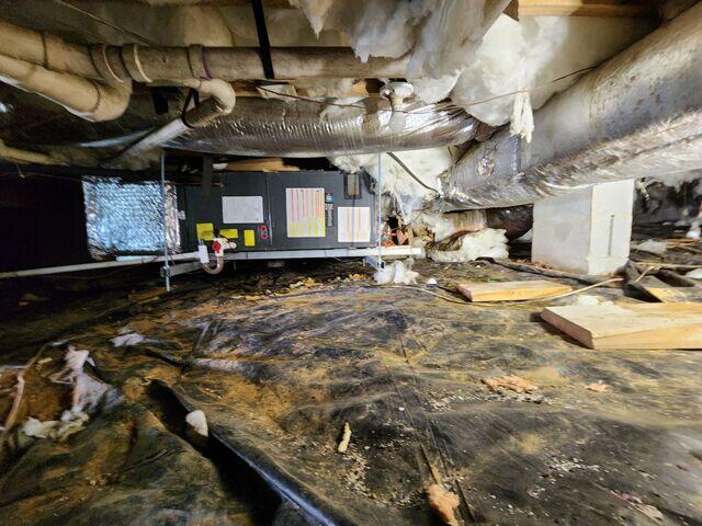 Crawl Space Before
