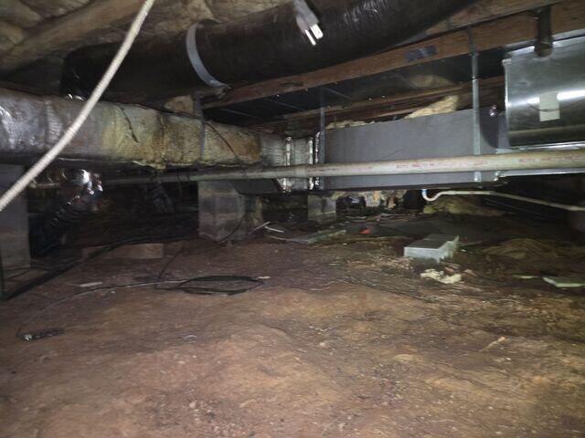 Crawl Space before