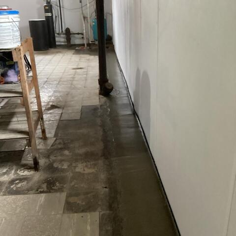 Wall System Installed