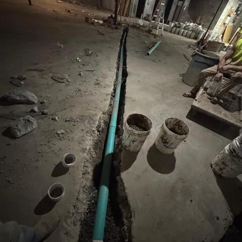 Feed Lines For Drainage