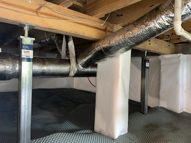 Stronger Crawl Space Support