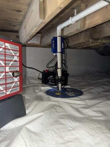 SuperSump and SaniDry Sedona Installation