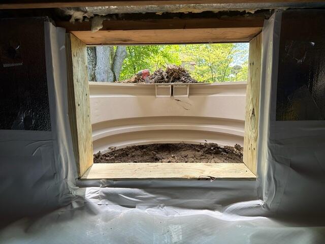 Framing the EverLast Crawl Space Door