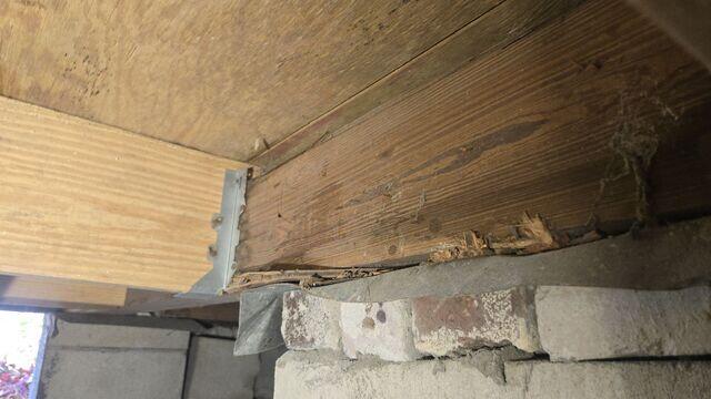 Splintering Floor Joists