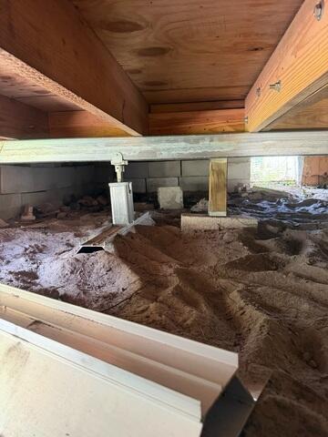 Permanent Crawl Space Stabilization