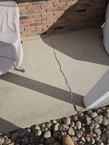 Cracking Concrete Front Porch in Schenectady, NY