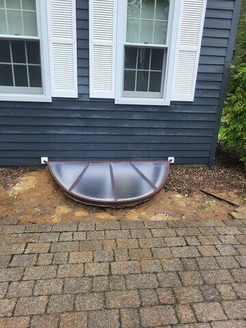 Exterior Of An Egress Window in Glenmont, NY