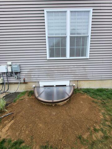 Exterior View of an Egress Window in Albany, NY