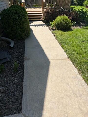 Repaired Sidewalk