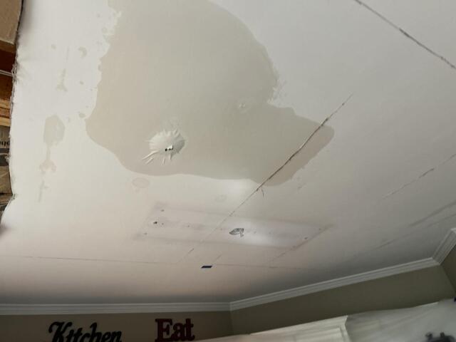 Water Damage Sheetrock Restoration