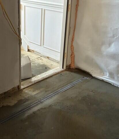 TrenchDrain Grated Basement Drain