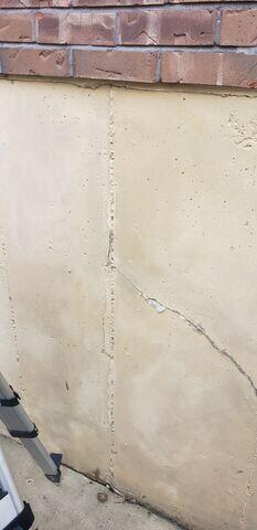 Crack In Exterior Wall