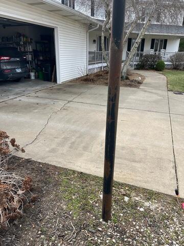 Driveway Before Woods