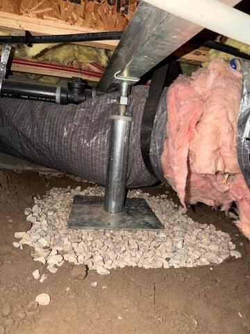 Step 3: Install Galvanized Steel Columns