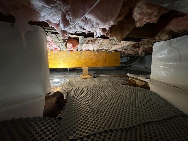 Drainage Matting Installation
