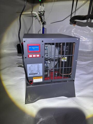 SaniDry Sedona Dehumidifier