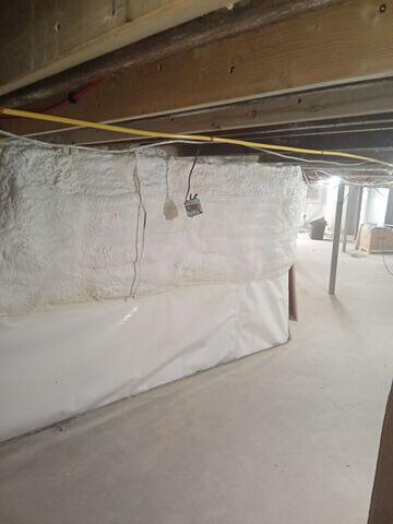 Waterproofed Basement