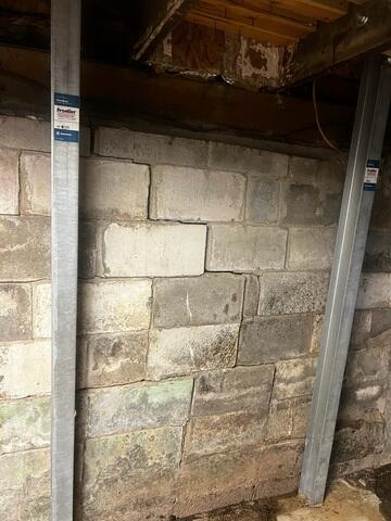 The PowerBrace™ Foundation Wall Repair System