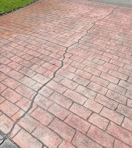 Concrete Cracks Repaired