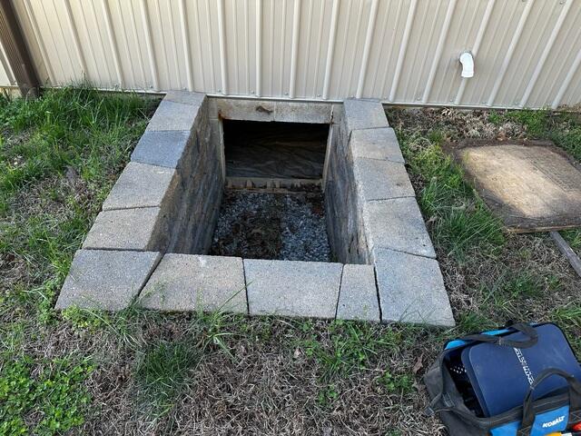 Crawl Space Entrance