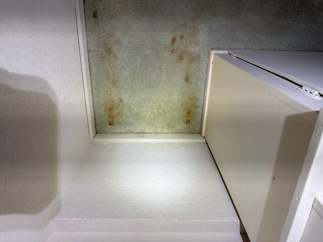 Rust Stains From Water Intrusion