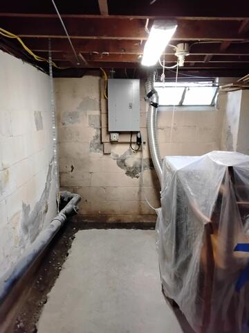 Before the Transformation of This Basement Corner