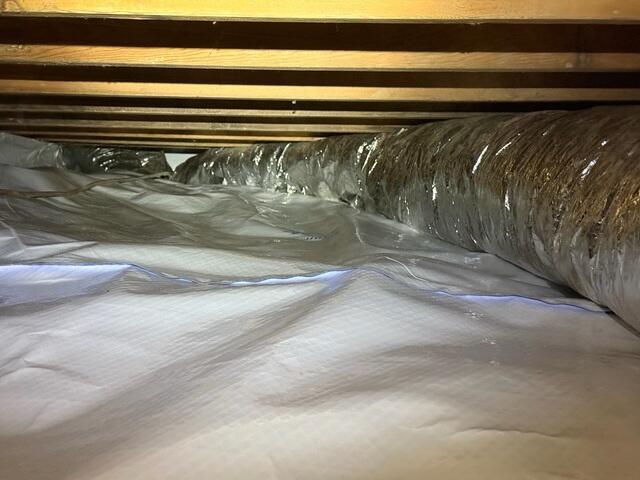 The CleanSpace Liner is Sealed in Place To Fully Isolate Your Home From The Earth