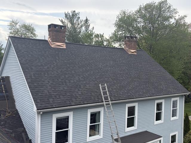 Fresh Shingles and Copper Details