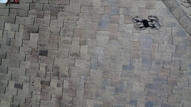 Worn Shingle Surface