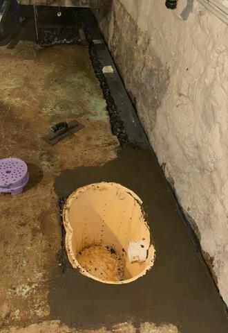 Placing the Triple Safe sump pump system