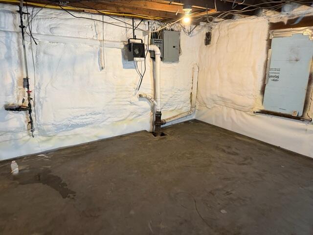 Waterproofed Basement