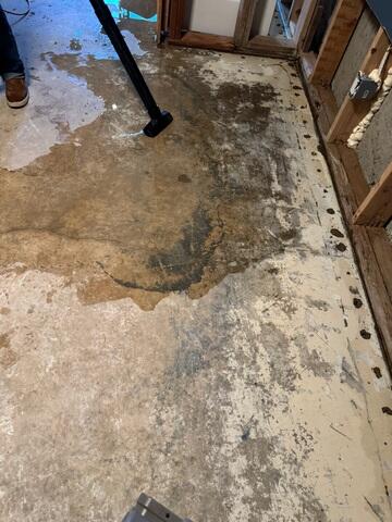 Water Intrusion Into Basement