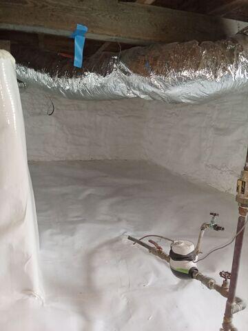 New Spray Foam Insulation